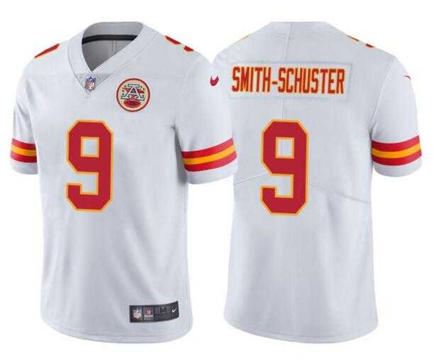 Nike Chiefs Men & Women & Youth 9 JuJu Smith Schuster White Vapor Limited Jersey,We sell and wholesale Nike Chiefs Men & Women & Youth 9 JuJu Smith Schuster White Vapor Limited Jersey on line form chian!